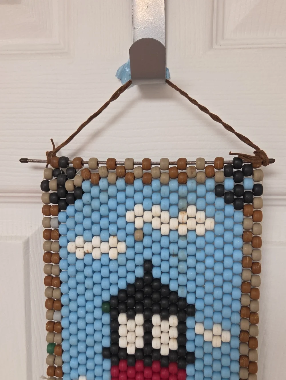 The Beadery Craft Beaded Wall Bell Pull -Lighthouse